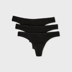 Lot De 3 Strings En Coton Biologique