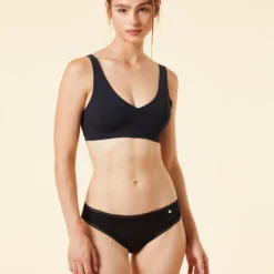 Culotte En Microfibre Bords Dentelle -Magasin De Lingerie Etam 648463305 6