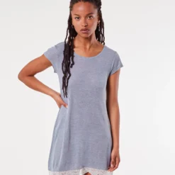 Chemise De Nuit Bas Dentelle