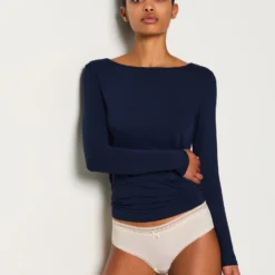 Shorty Microfibre Détails Dentelle