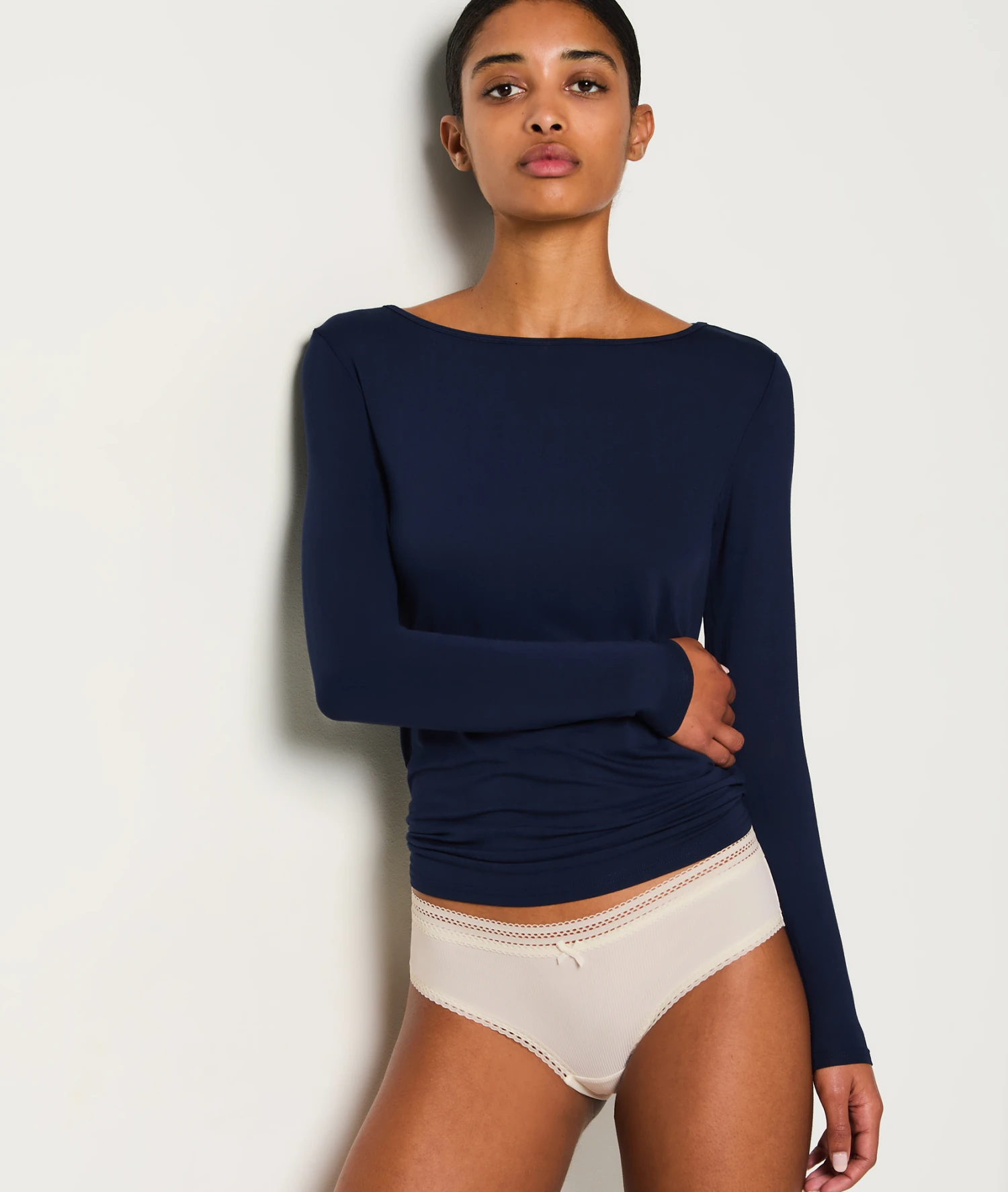 Shorty Microfibre Détails Dentelle 1 Shorty Microfibre Détails Dentelle