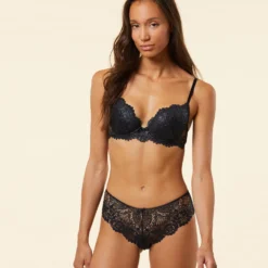 Shorty En Dentelle Irisée -Magasin De Lingerie Etam 650564590 6