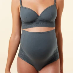 Culotte Taille Haute Ceinture Rabattable -Magasin De Lingerie Etam 651413022 c