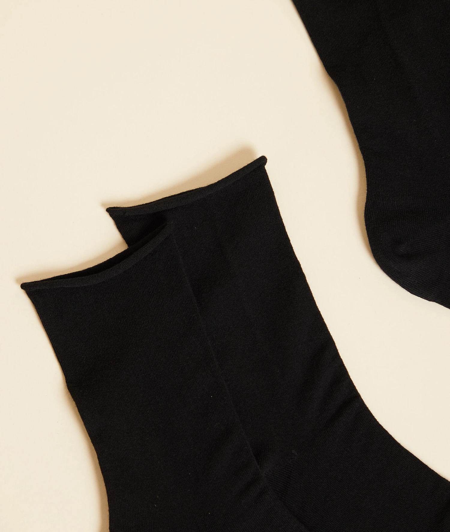 Lot De 2 Paires De Chaussettes Essentielles Unies 4 Lot De 2 Paires De Chaussettes Essentielles Unies – Image 4