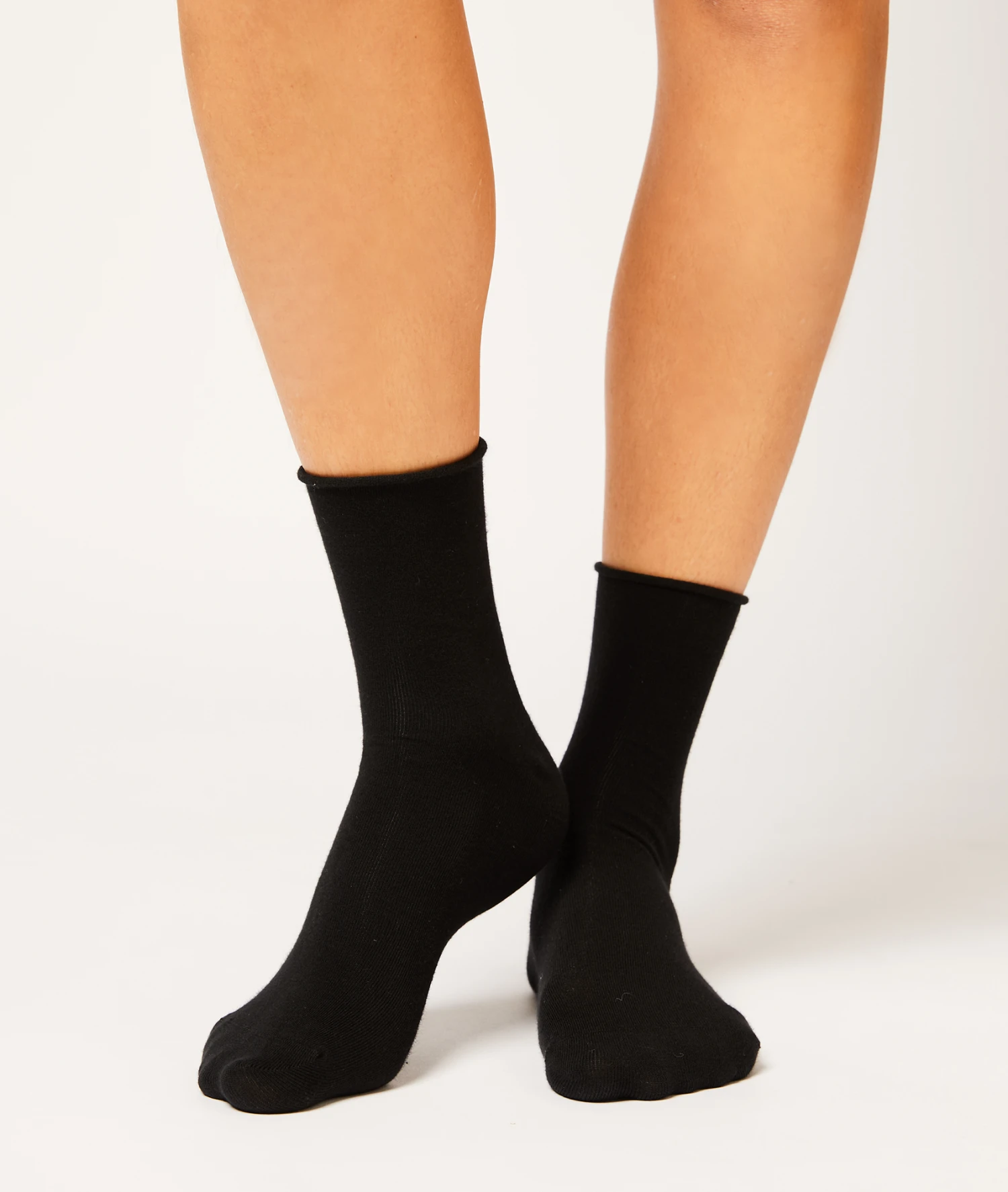 Lot De 2 Paires De Chaussettes Essentielles Unies 1 Lot De 2 Paires De Chaussettes Essentielles Unies