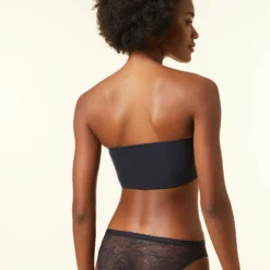 Bandeau Réversible En Dentelle Et Microfibre Extensible 9 Bandeau Réversible En Dentelle Et Microfibre Extensible -Magasin De Lingerie Etam 651700805 c