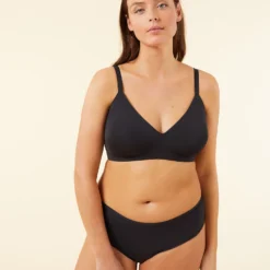 Soutien-gorge Coques Fines Sans Armatures En Microfibre Extensible -Magasin De Lingerie Etam 651721505 b