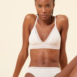 Triangle Sans Armatures, Pads Amovibles En Coton -Magasin De Lingerie Etam 652107176 c