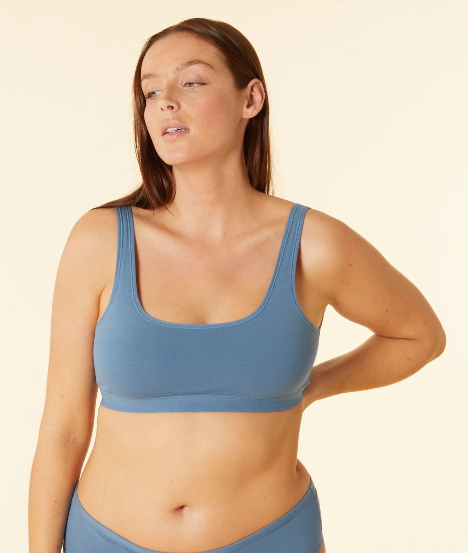 Brassière Réversible En Coton Bio Extensible 4 Brassière Réversible En Coton Bio Extensible – Image 4