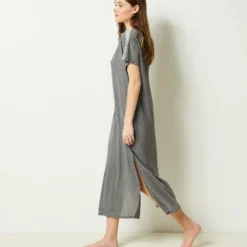 Chemise De Nuit Longue Col V -Magasin De Lingerie Etam 652458702 6