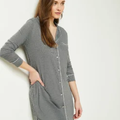 Chemise De Nuit à Manches Longues 9 Chemise De Nuit à Manches Longues -Magasin De Lingerie Etam 652460402 c