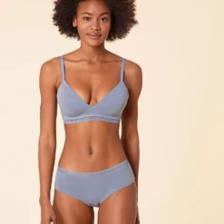 Soutien-gorge Sans Armatures Coques Fines En Coton -Magasin De Lingerie Etam 652466022 6