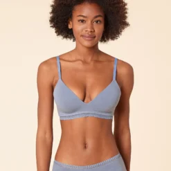 Soutien-gorge Sans Armatures Coques Fines En Coton
