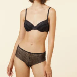 Shorty Dentelle Irisée -Magasin De Lingerie Etam 652479116 c