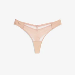 Tanga En Soie Et Tulle -Magasin De Lingerie Etam 652771194 c