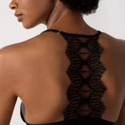 Triangle Sans Armatures En Tulle Dos Dentelle -Magasin De Lingerie Etam 652776705 b scaled