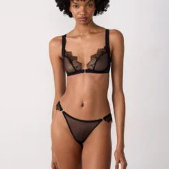 String En Tulle Détails Dentelle