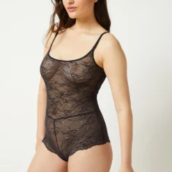 Body En Dentelle Extensible Et éco-responsable -Magasin De Lingerie Etam 652842805 6