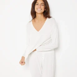 Top Manches Longues Uni -Magasin De Lingerie Etam 652866080 6