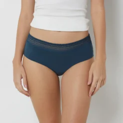 Flux Moyen - Shorty De Règles En Coton Biologique -Magasin De Lingerie Etam 652889514 b