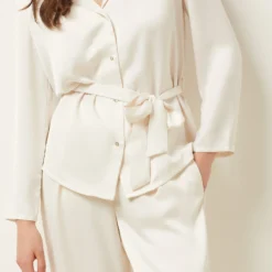 Chemise De Pyjama à Nouer -Magasin De Lingerie Etam 653109880 b