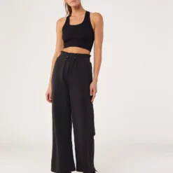 Débardeur Côtelé Dos Nageur Sans Coutures -Magasin De Lingerie Etam 653461605 6