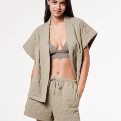 Short De Pyjama En Gaze De Coton Biologique -Magasin De Lingerie Etam 653506444 6