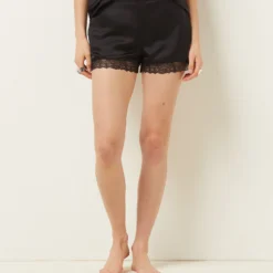 Short De Pyjama Détails Dentelle Personnalisable -Magasin De Lingerie Etam 653508305 c