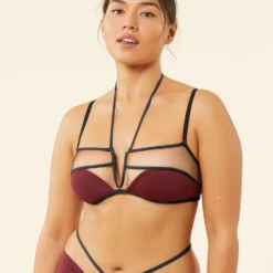 Bandeau Sans Armatures En Tulle Détails Liens 8 Bandeau Sans Armatures En Tulle Détails Liens -Magasin De Lingerie Etam 653567275 b