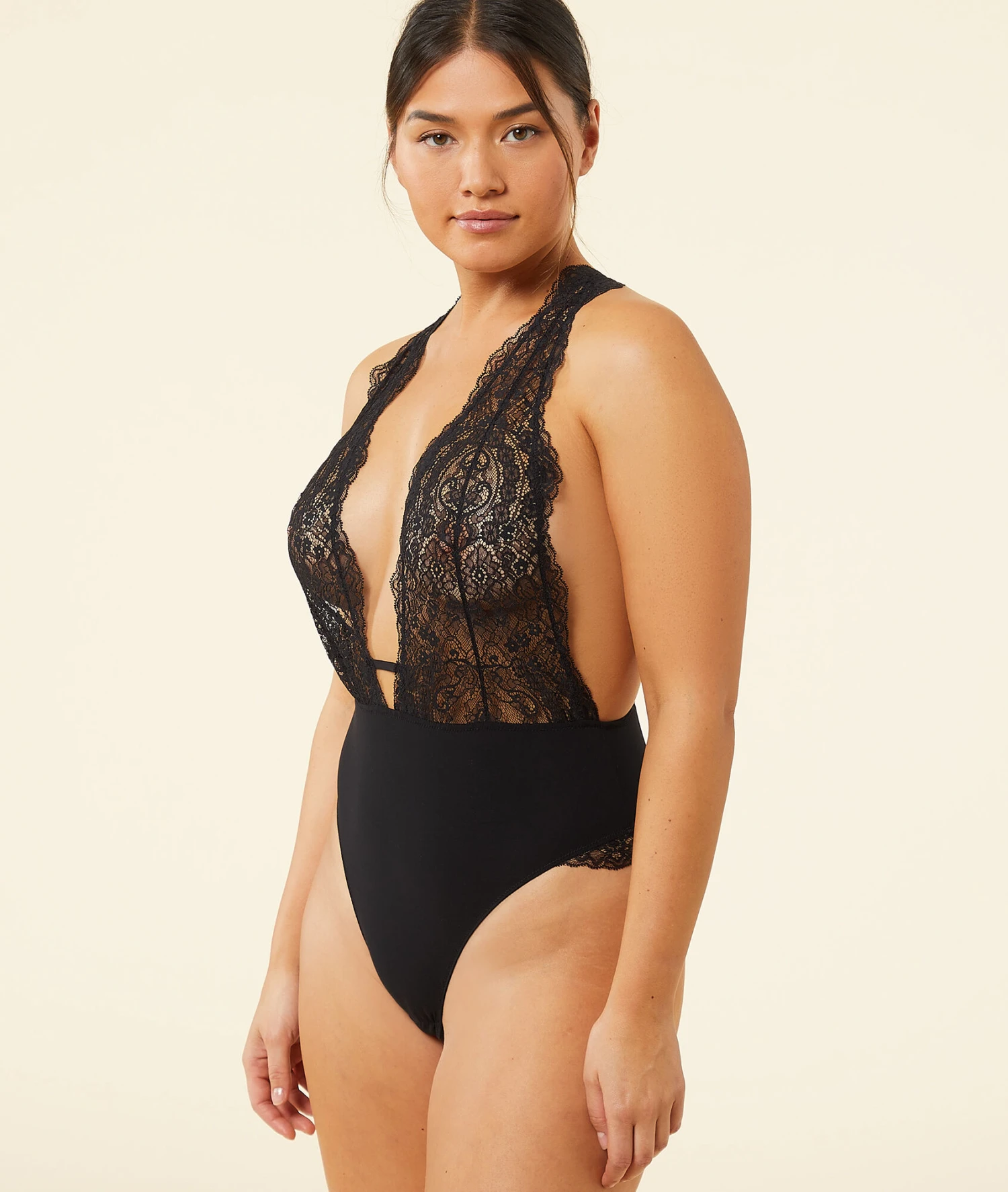 Body En Dentelle Décolleté Dos Croisé 4 Body En Dentelle Décolleté Dos Croisé – Image 4