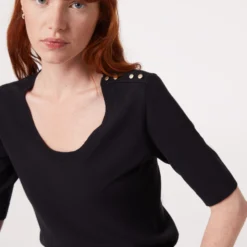 Pull Col Rond Manches Courtes 9 Pull Col Rond Manches Courtes -Magasin De Lingerie Etam 653568305 c