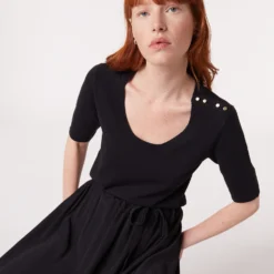 Pull Col Rond Manches Courtes