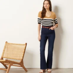 Pull à Rayures Manches Courtes -Magasin De Lingerie Etam 653568306 6