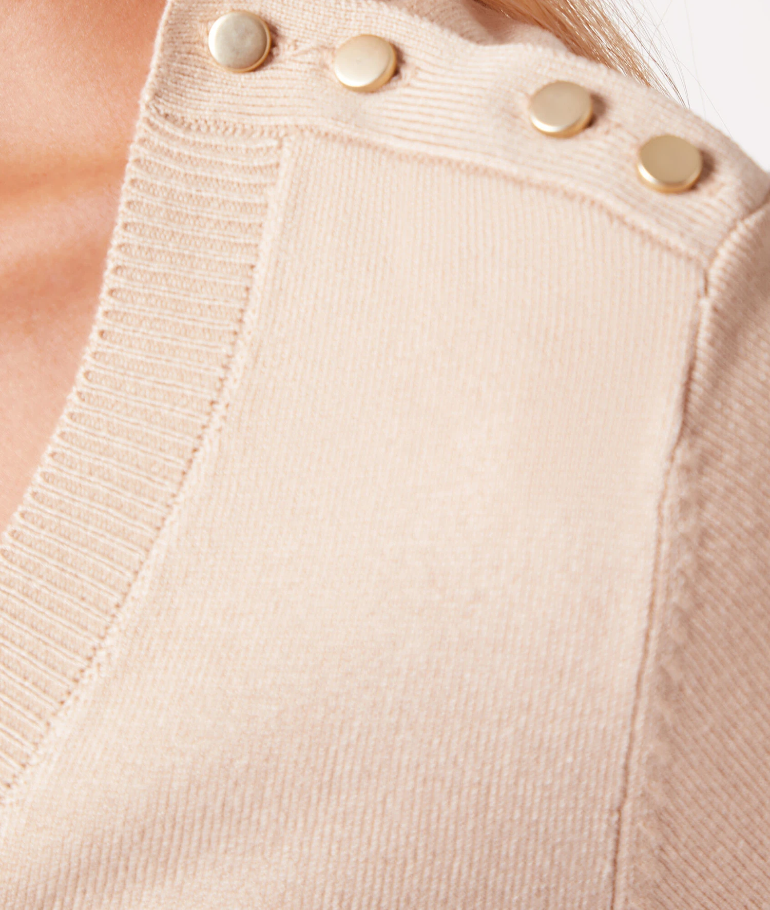 T-shirt Col Rond En Fines Mailles 4 T-shirt Col Rond En Fines Mailles – Image 4