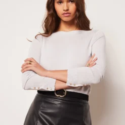 Pull Col Bateau En Maille Fine -Magasin De Lingerie Etam 653574403 b