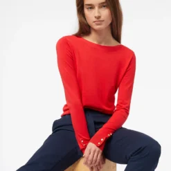 Pull En Maille Col Bateau -Magasin De Lingerie Etam 653574473 c