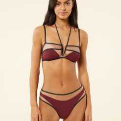 String High Leg Détails En Tulle -Magasin De Lingerie Etam 653576575 6