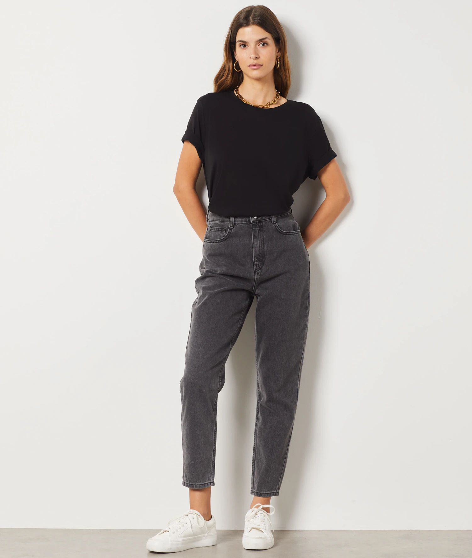 T-shirt Manches Courtes Col Rond 3 T-shirt Manches Courtes Col Rond – Image 3