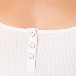 Débardeur Côtelé 100% Coton Biologique -Magasin De Lingerie Etam 653580701 b