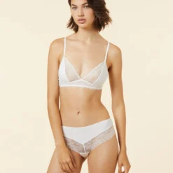 Triangle Sans Armatures Détails Dentelle -Magasin De Lingerie Etam 653581801 6