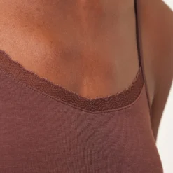 Débardeur à Bretelles Fines Maille Thermique -Magasin De Lingerie Etam 653604485 b