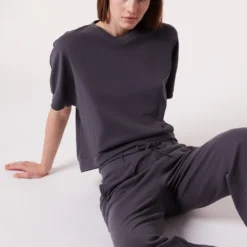 Pantalon Jogger 100% Coton Biologique -Magasin De Lingerie Etam 653631104 c