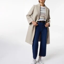 Manteau Long Coupe Droite -Magasin De Lingerie Etam 653645484 6