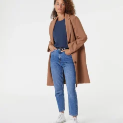 Manteau Long Coupe Droite 7 Manteau Long Coupe Droite -Magasin De Lingerie Etam 653645488 x