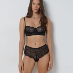 Shorty Dentelle Florale