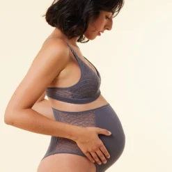 Soutien-gorge Triangle En Dentelle, Clips D'allaitement