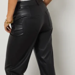 Pantalon 7/8 En Simili Cuir -Magasin De Lingerie Etam 653717005 c