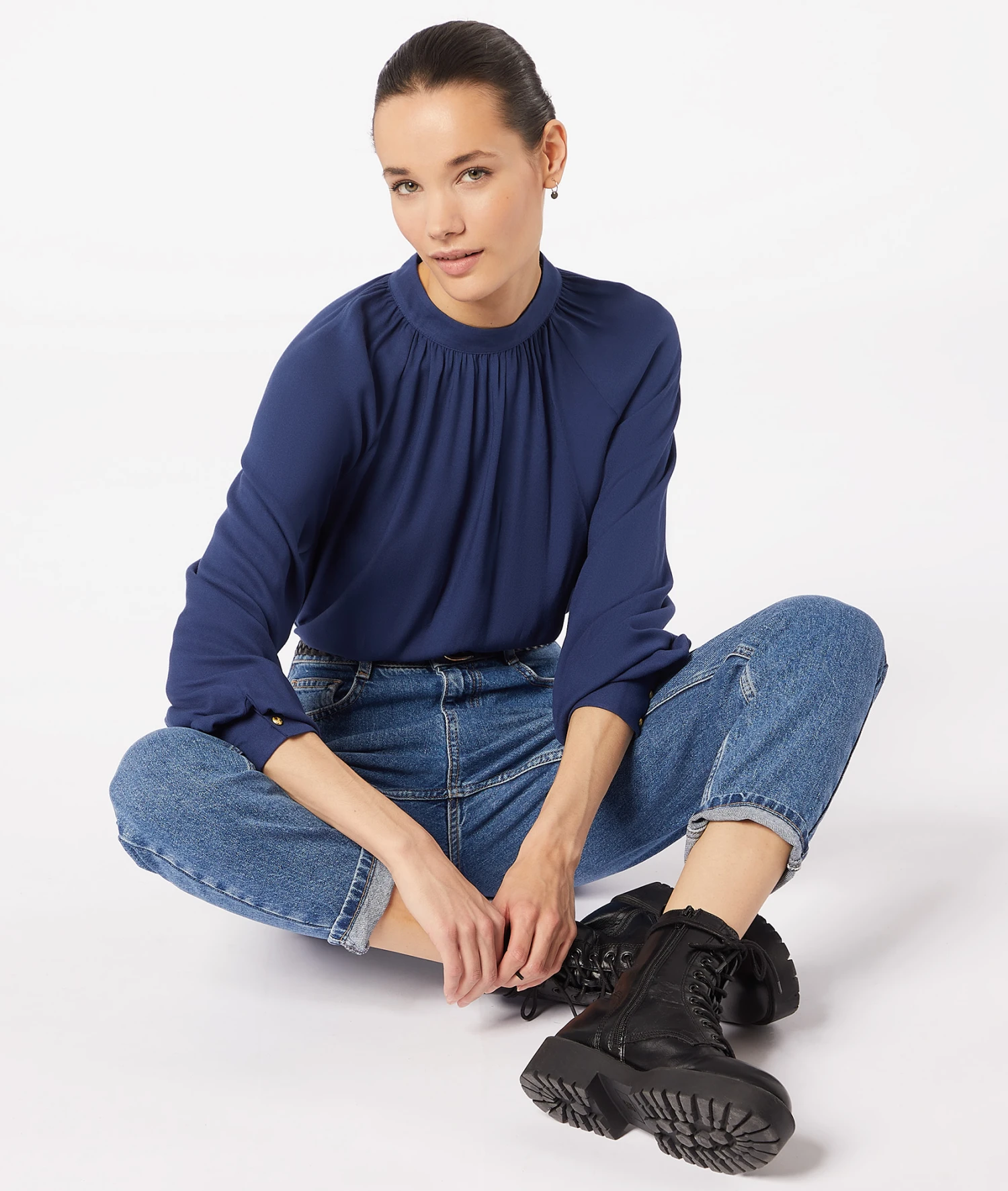 Blouse Manches Bouffantes 1 Blouse Manches Bouffantes