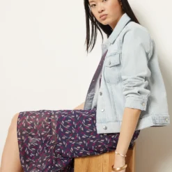 Veste En Jean 100% Coton 9 Veste En Jean 100% Coton -Magasin De Lingerie Etam 653754020 c