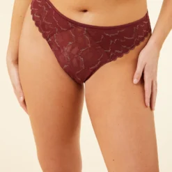 Tanga En Dentelle Irisé